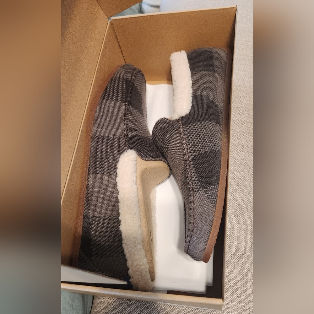 Rothy's Gray and Brown Loafers Slip-On Comfort ✨️Brand New in Box✨️